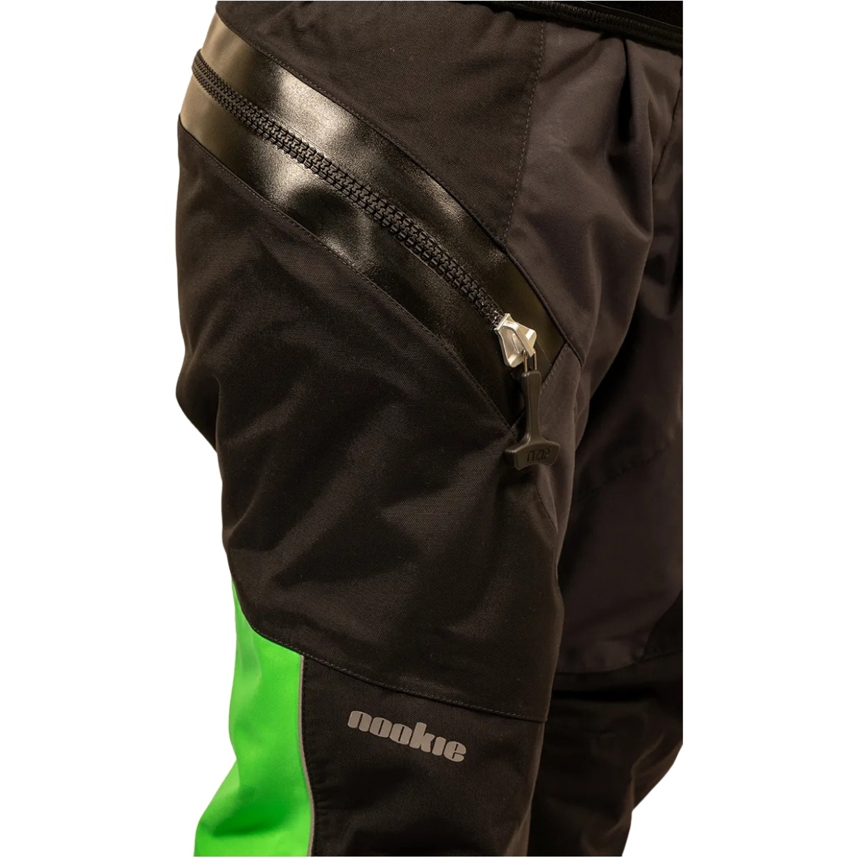 2026 Nookie Womens Fusion Latex Drysuit DR60 - Black / Green